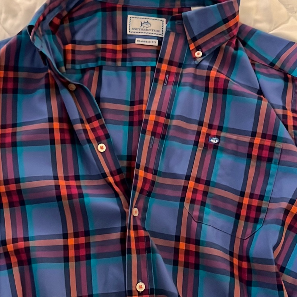 southern tide button down. classic fit